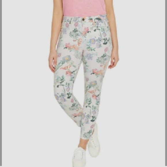 Buffalo David Bitton Pants - Buffalo David Bitton High Waist Floral Print Women's Pants Size 8/29